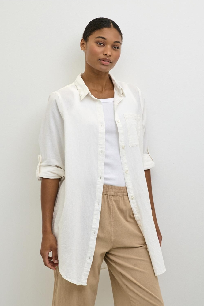 KANAYA SHIRT TUNIC 10506337 110602 CHALK